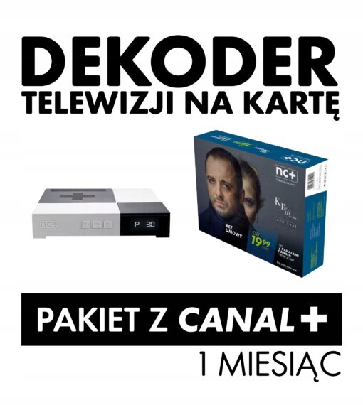 CANAL + NA KARTĘ ( 1 MC NA START)